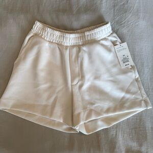 a new day Women's Cream Athletic Shorts